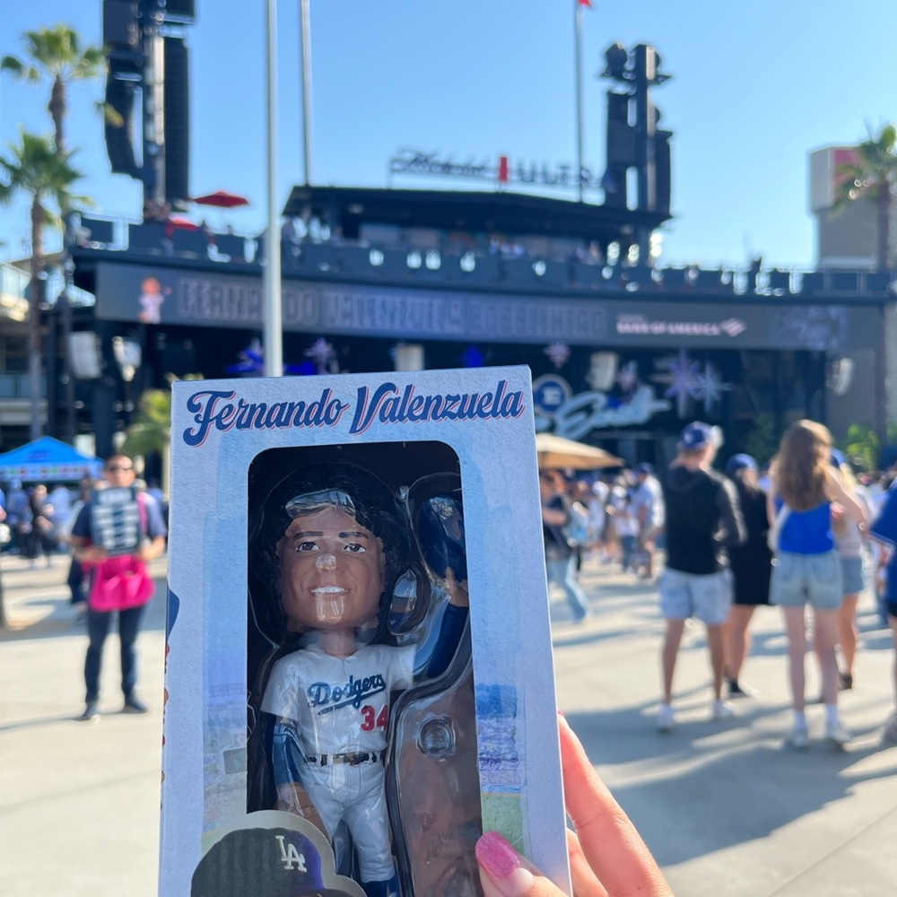 Dodgers Fernando Valenzuela Bobblehead 7.19.25